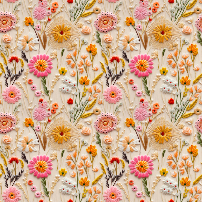 Embroidery Floral
