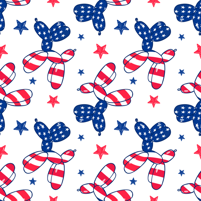 Flag Balloon Dogs