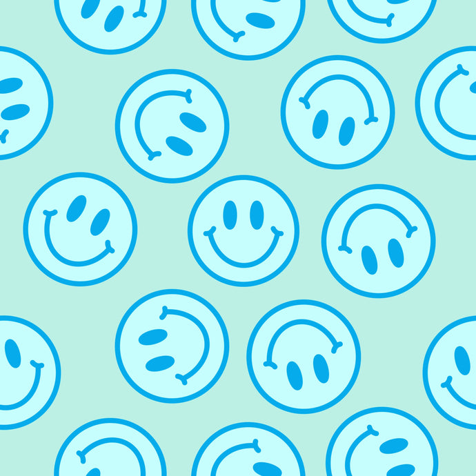 Blue smiley