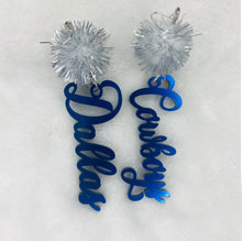 Load image into Gallery viewer, Dangle Team Earrings
