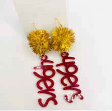 Load image into Gallery viewer, Dangle Team Earrings

