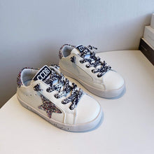 Load image into Gallery viewer, I believe… in magic Glitter Star Sneakers

