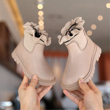 Load image into Gallery viewer, Ruffle Pleather Boots
