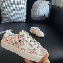 Load image into Gallery viewer, Pink Sequin Star Sneakers
