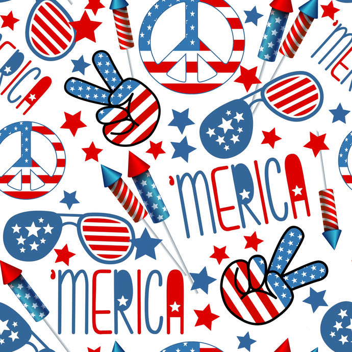 ‘MERICA ❤️ (UNISEX PRINT)