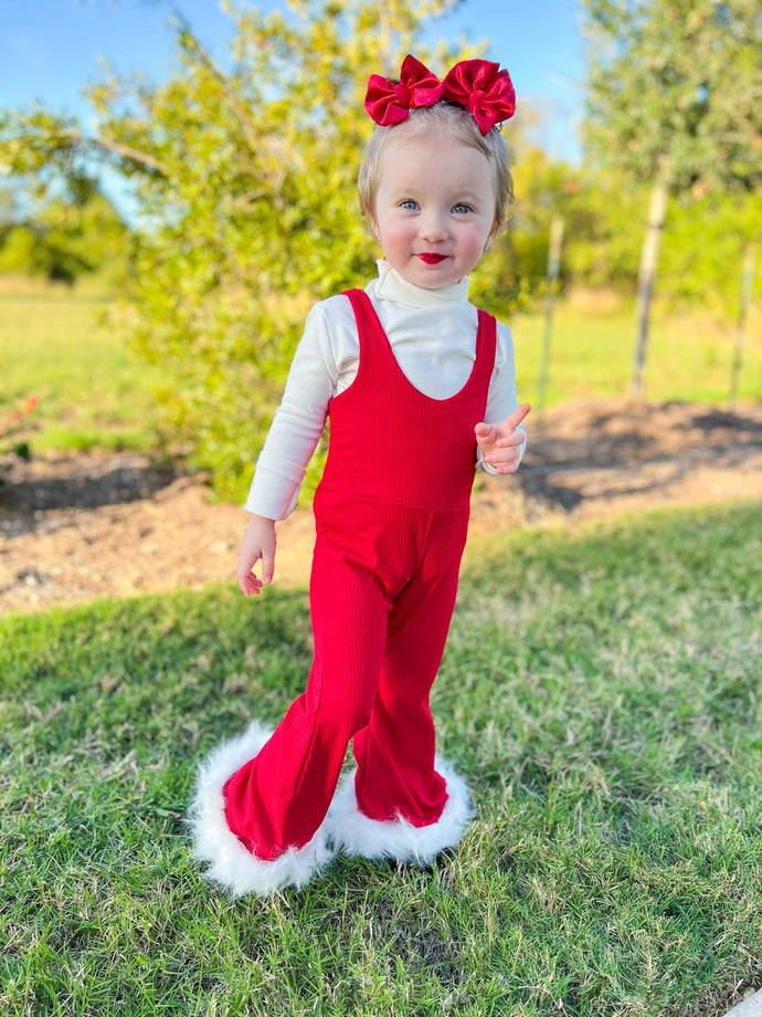 Red Santa Jumpsuit